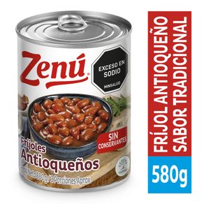 FRIJOLES ANTIOQUEÑOS ZENU x 580GR