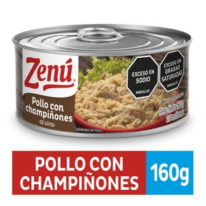 POLLO CON CHAMPIÑION AL VINO*160GR