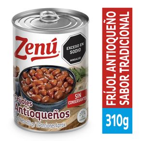 FRIJOLES ANTIOQUEÑOS ZENU x 310GR