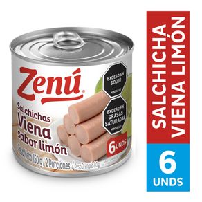 SALCHICHA VIENA LIMON ZENU x 150GR