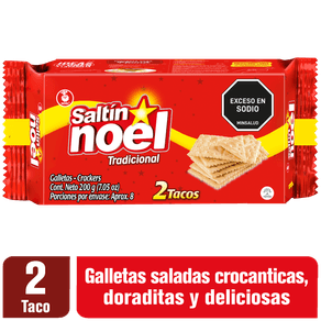 GALLETA SALTIN NOEL*200GR