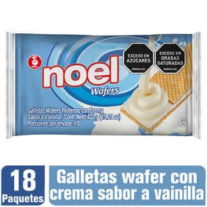 WAFERS NOEL VAINILLA x18U x 432GR