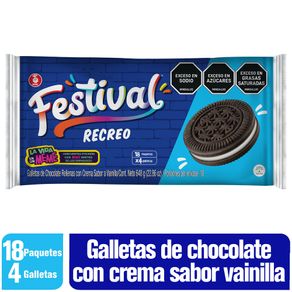 GALLETA FESTIVAL RECREO 18UND*648GR