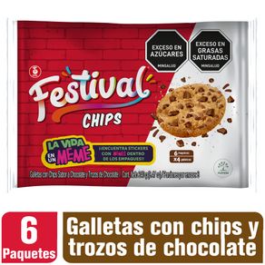 GALLETA FESTIVAL CHIPS x 240GR