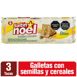 GALLETA SALTIN SEMILL CEREAL NOEL*432GR