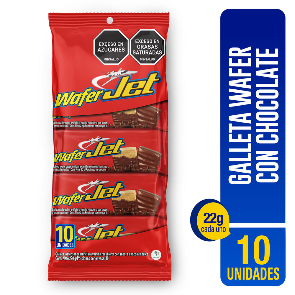 GALLETAS WAFFER VAINILLA 22GR