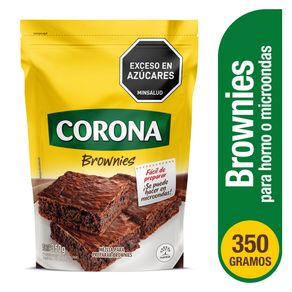 MEZCLA BROWNIE CORONA x 350GR