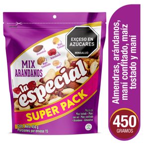 MANI LA ESPECIAL ARANDANOS x 450GR $ ESP