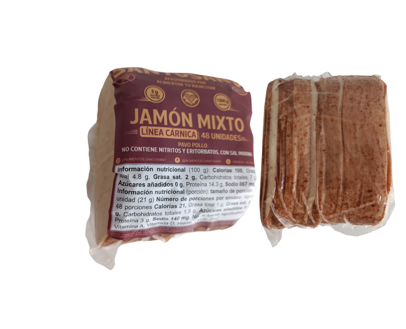 JAMON POLLO/PAVO * KL SANTOSANO