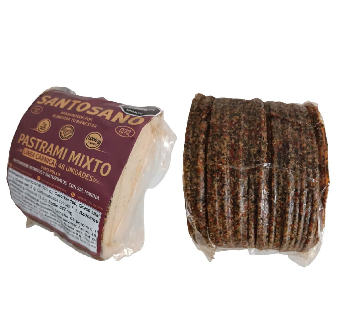 PASTRAMI MIXTO PAVO/POLLO *KL SANTOSANO