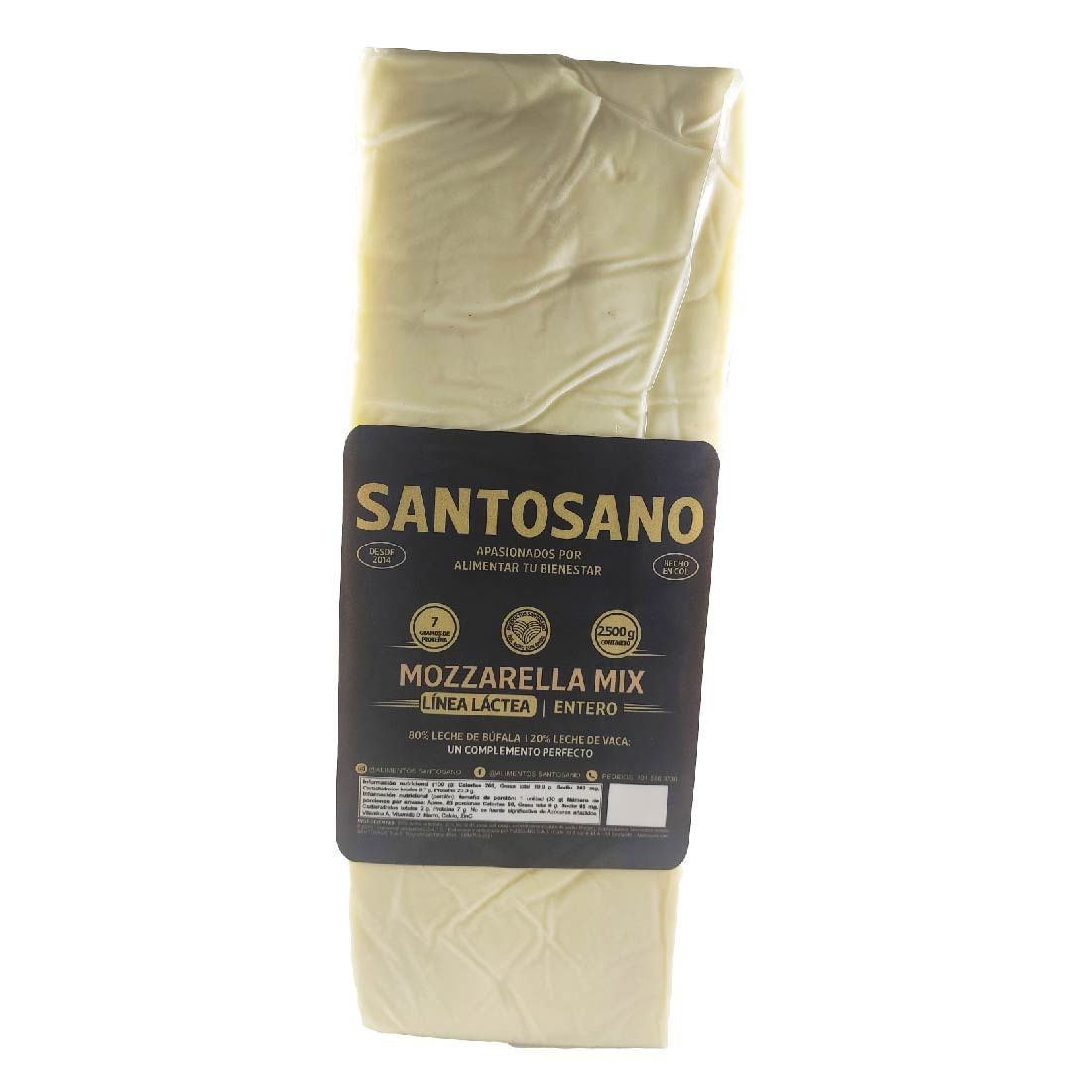 QUESO TIPO MOZARELLA BUFALA/VACA *KG