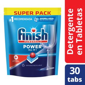DETERGENTE EN TABLETAS FINISH X 480GR