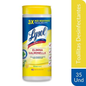TOALLAS PARA COCIN DESINFEC LYSOL *35UND