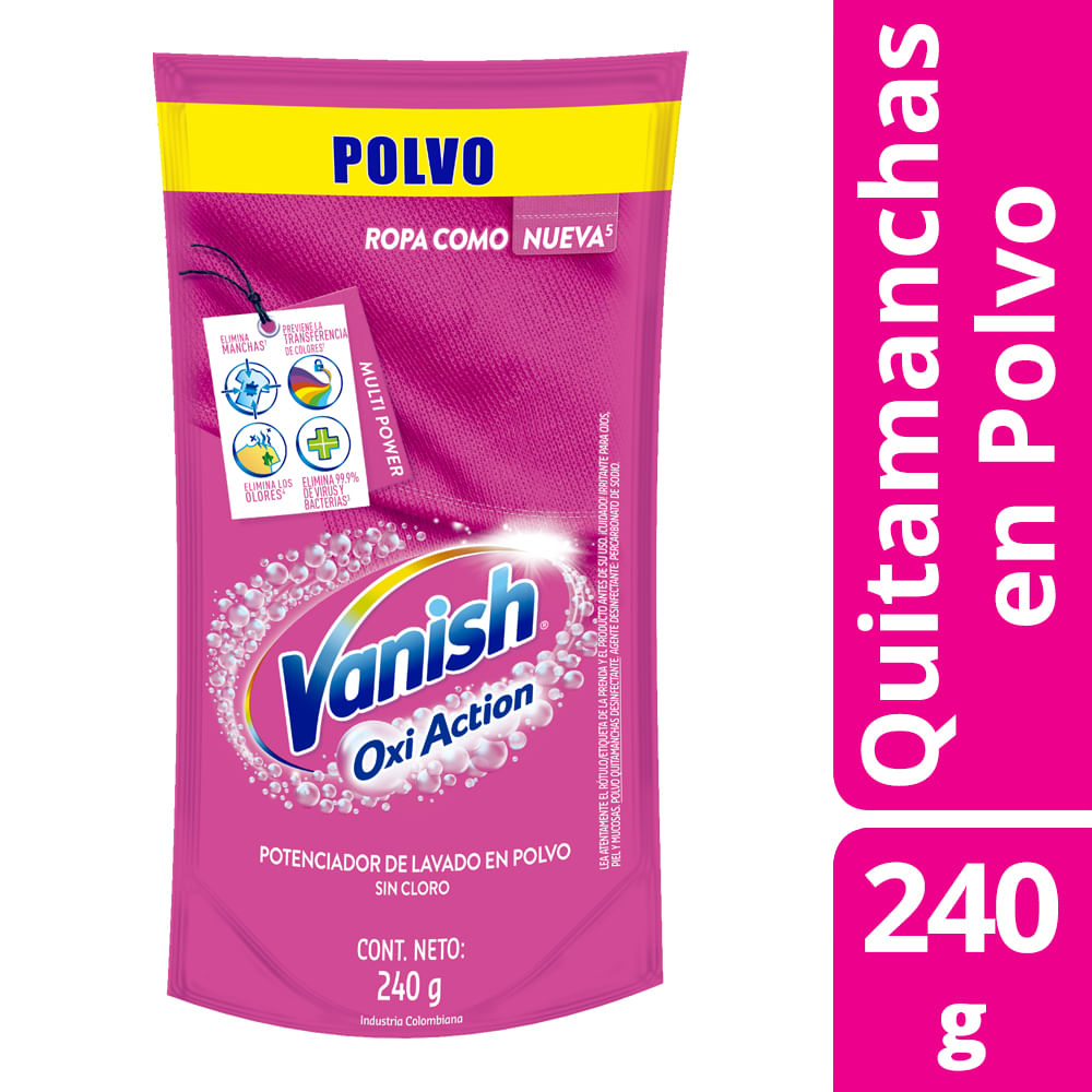 VANISH POLVO ROSA DP  x 240GR