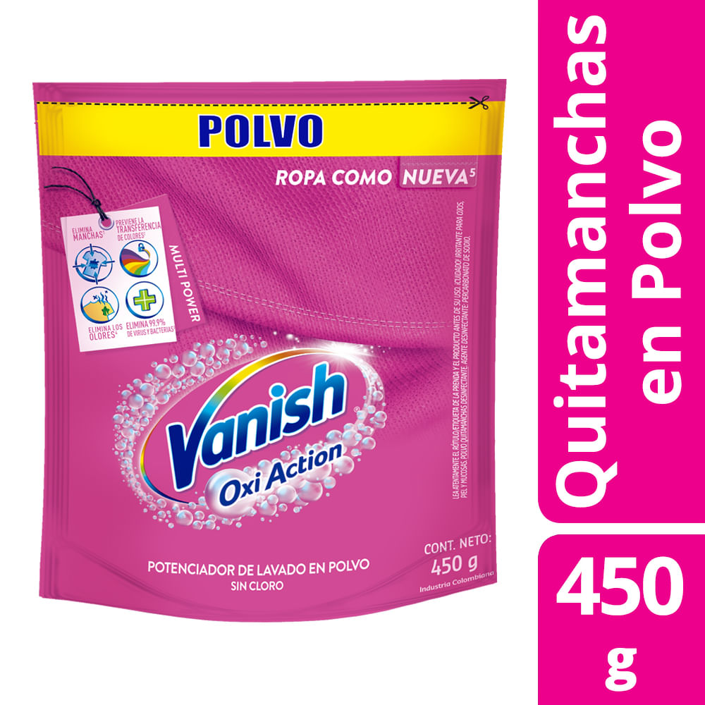 VANISH POLVO ROSA DP  x 450GR