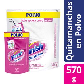 VANISH BLANCO DP x 450GR+ROSA 120GR