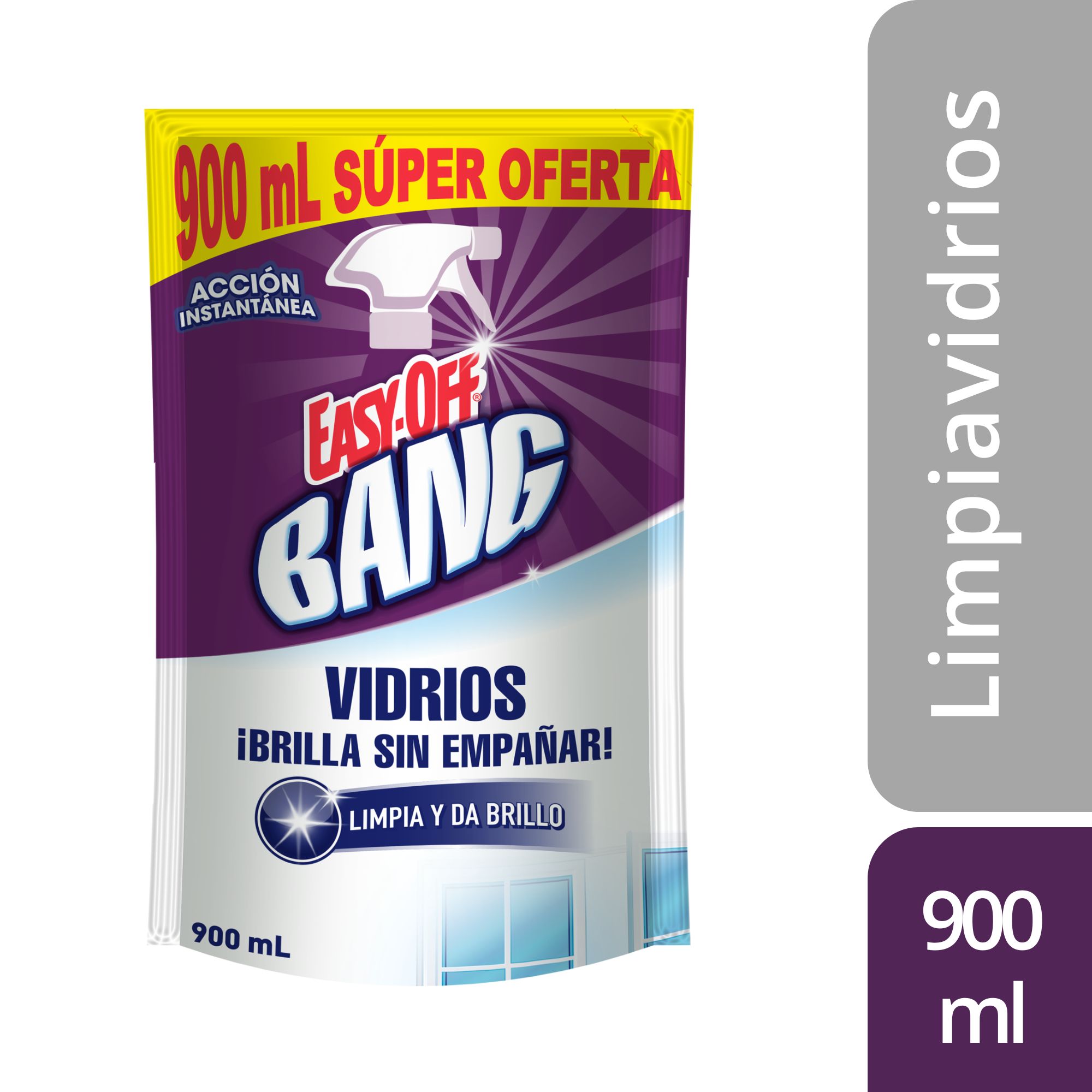 QUITAGRASA VIDRIOS EASY OFF B*900ML