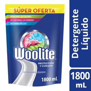 DETERGENTE WOOLITE TODOS LOS DIAS*1.8LT