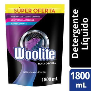 DETERGENTE LIQ WOOLITE ROPA OSCURA *1.8L