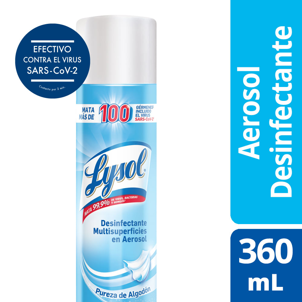 LYSOL AEROSOL CRISP LINEN*360ML