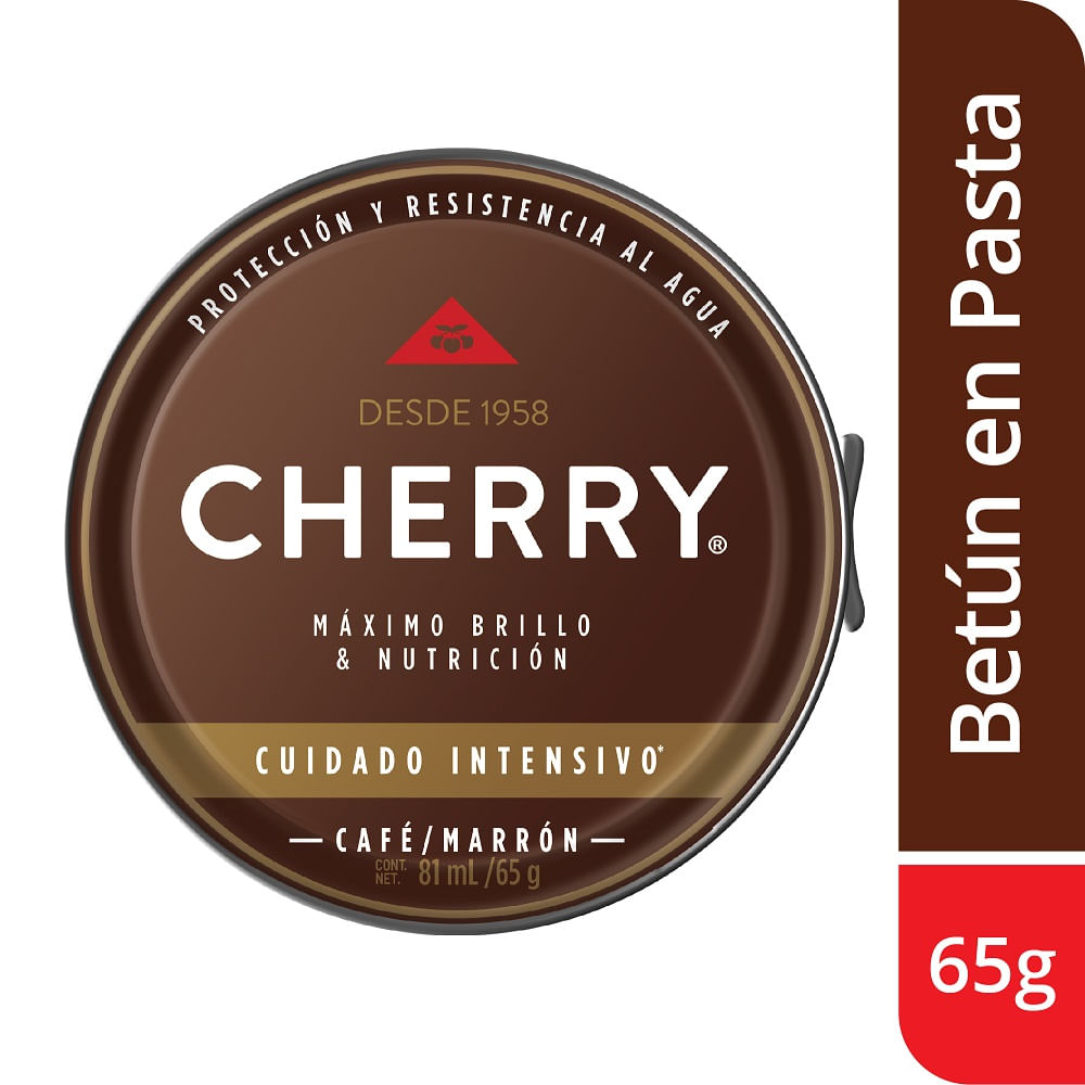 BETUN CHERRY PASTA MARRON  x 65GR