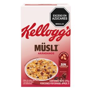 CEREAL MUSLI ARANDANOS *275GR