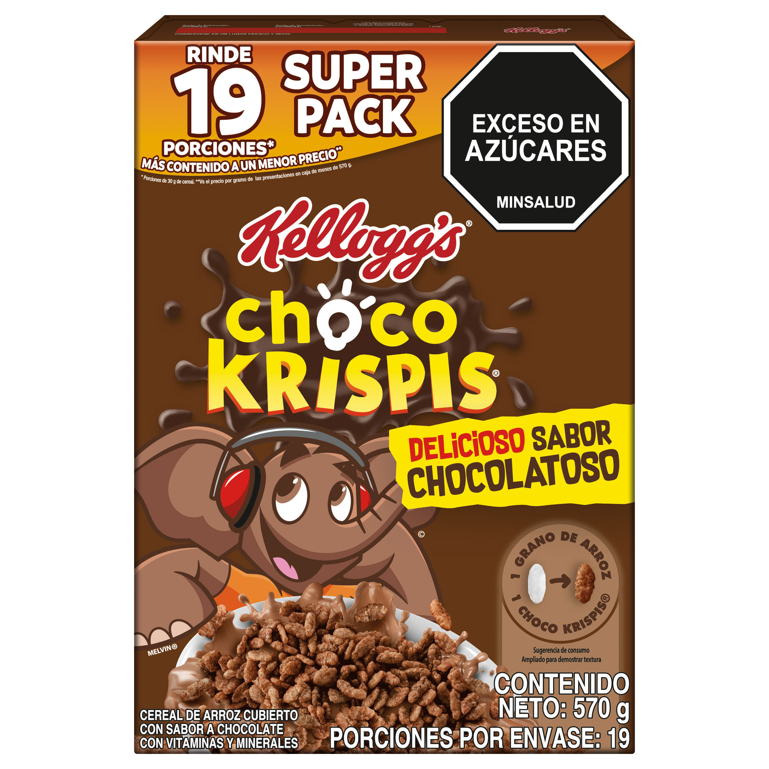 CEREAL KELLOGGS CHOCO KRISPIS *570GR