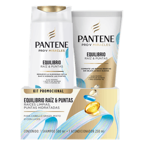 KIT PANTENE EQUI SHA*300ML + ACOND*250ML