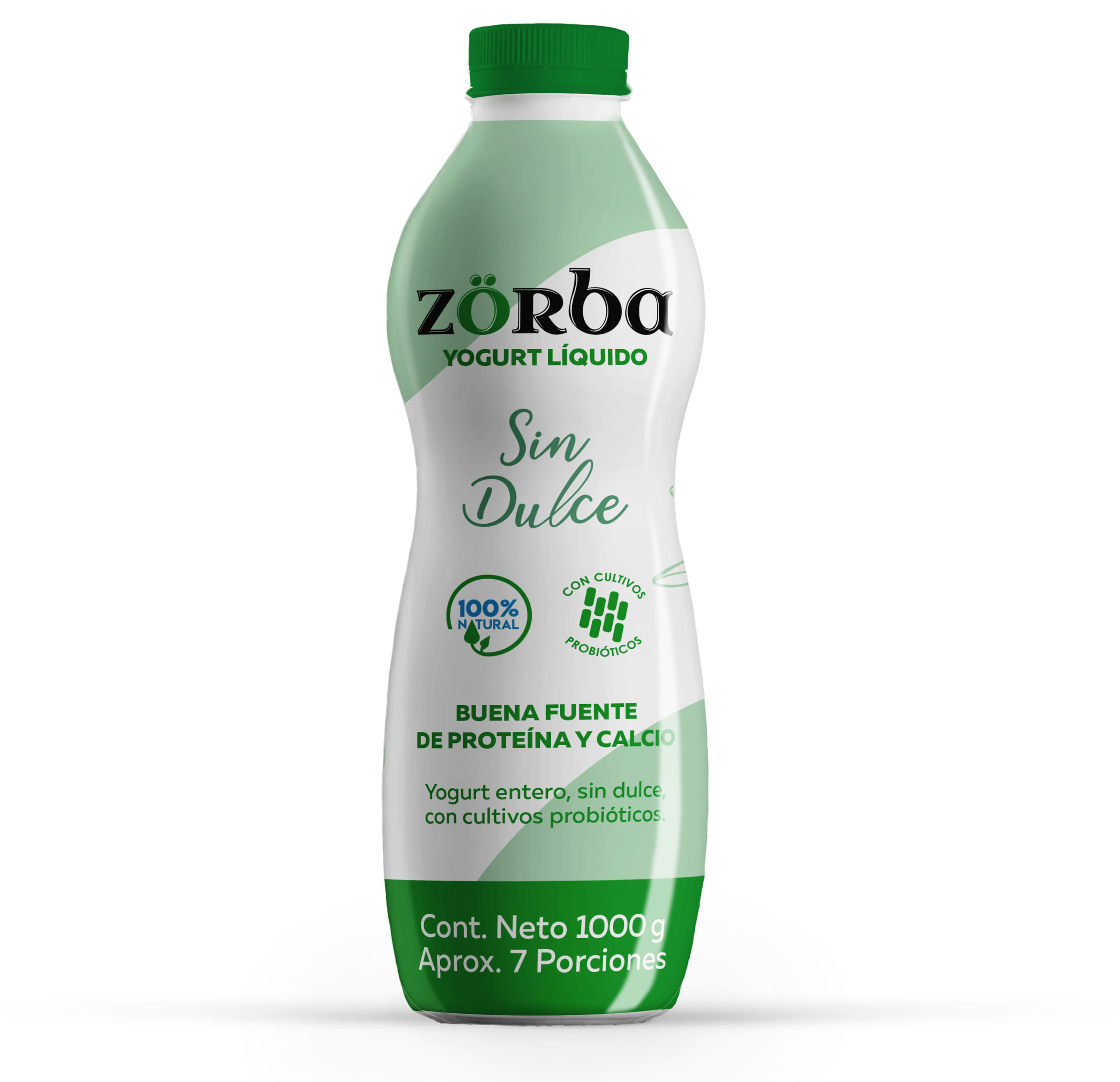 YOGURT LIQUIDO ZORBA SIN DULCE *1000GR