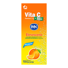 VITA C+ZIN EFERVECENTE NARANJA
