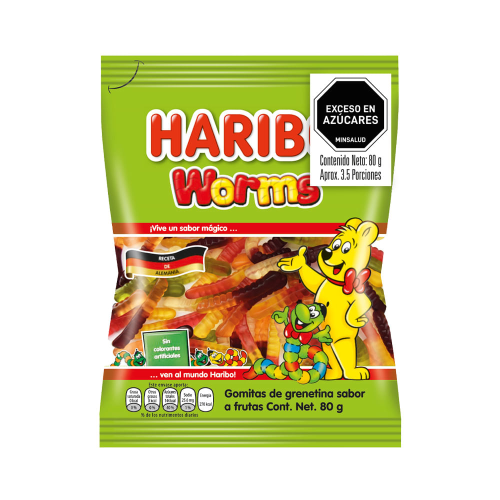 GOMAS WORMS  x  80 GR