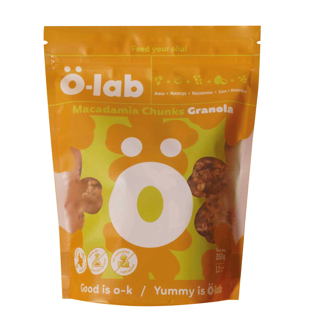 GRANOLA MACADAMI CHUNKS Ö-LAB FAMI*350GR