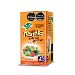 AROMATICA JAIBEL PANELA SURTIDA *150GR