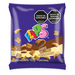 CEREAL FLIPS CHOCOAVELLANA *120GR