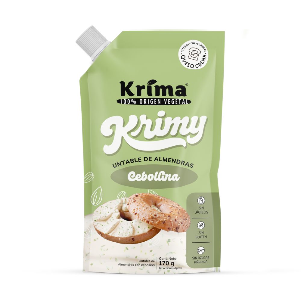 QUESO CREMA ALMENDRAS CEBOLLINA *170GR