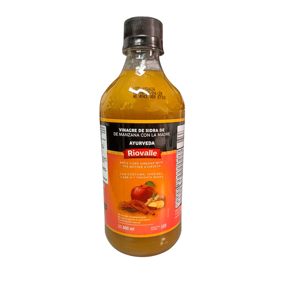 VINAGRE DE MANZANA AYURVEDA RV *500ML