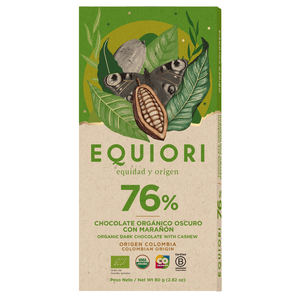 Chocolate Equiori*80G 76% Con Maranon