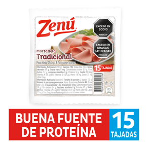 MORTADELA TRADICIONAL ZENU*250GR
