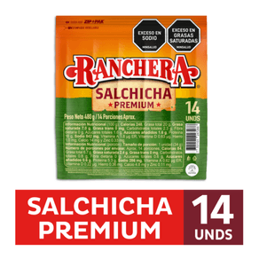SALCHICHA RANCHERA  x 480GR