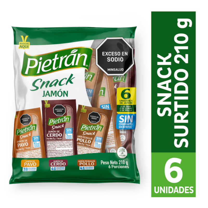 JAMON SNACK PIETRAN * 210GR