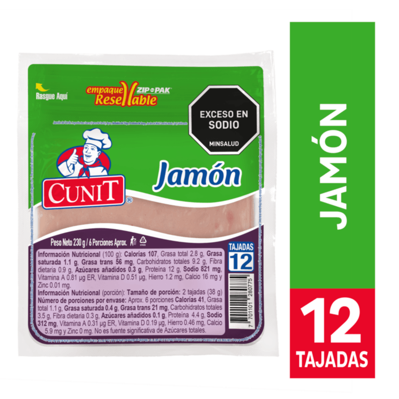 JAMON CUNIT  x 230GR