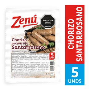 CHORIZO SANTARROSANO ZENU*330GR