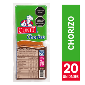 CHORIZO CUNIT x 1000 GR