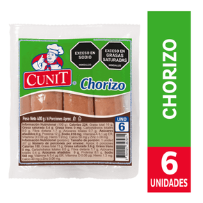 CHORIZO CUNIT x 400GR