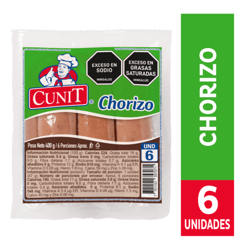 CHORIZO CUNIT  x 400GR