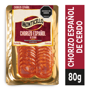 CHORIZO ESPAÑOL MONTICELLO*80GR