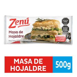 MASA DE HOJALDRE ZENU *500GR