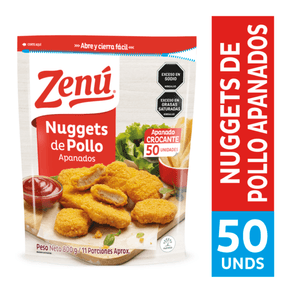 NUGGETS POLLO APANADO ZENU * 800GR