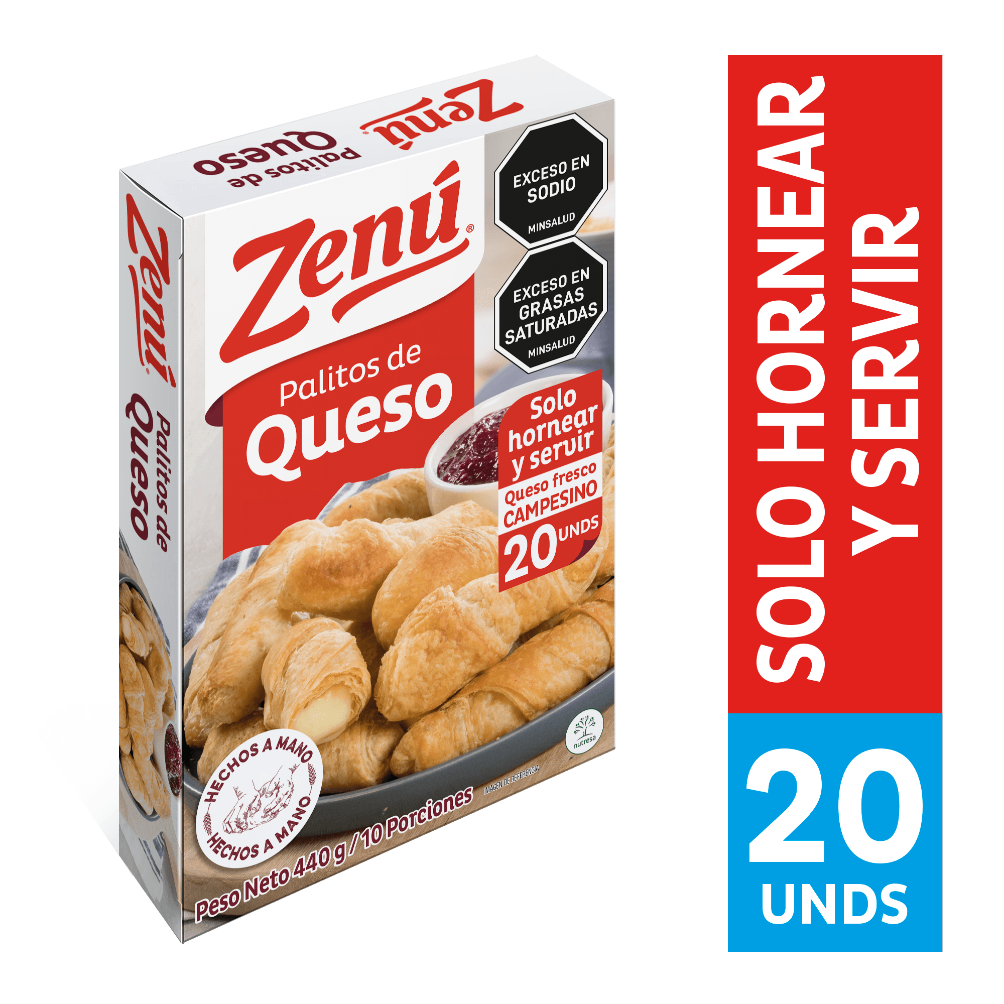 PALITO DE QUESO ZENU *440 GR