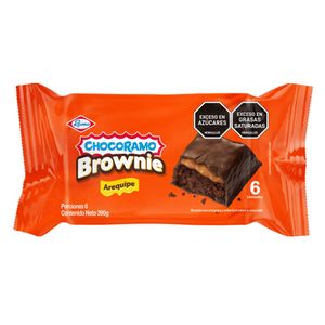 Brownie Chocorramo Arequipe X6 *390 gr